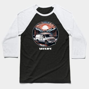 Snow vanlife Baseball T-Shirt